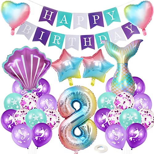 Meerjungfrau Geburtstag Deko 8 Jahre,XXL Regenbogen Zahlen 8 Folien Luftballon,Meerjungfrauen Luftballon 8 Jahre,Geburtstagsdeko Mädchen,Meerjungfrauen Thema Party Set Meerjungfrau Geburtstag Deko 8 Jahre,XXL Regenbogen Zahlen 8 Folien Luftballon,Meerjungfrauen Luftballon 8 Jahre,Geburtstagsdeko Mädchen,Meerjungfrauen Thema Party Set von Huahuanghui