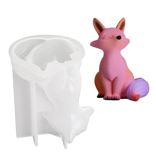 Huamengyuan Fuchs-Harzform 4D-Tier neunschwänzige Silikonformen für Epoxidharz Kerzenform Schmuckgussform DIY-Schnitzkunst Aromatherapie Gips Schaukeltisch Heimdekoration Basteln Gießen Huamengyuan Fuchs-Harzform 4D-Tier neunschwänzige Silikonformen für Epoxidharz Kerzenform Schmuckgussform DIY-Schnitzkunst Aromatherapie Gips Schaukeltisch Heimdekoration Basteln Gießen von Huamengyuan