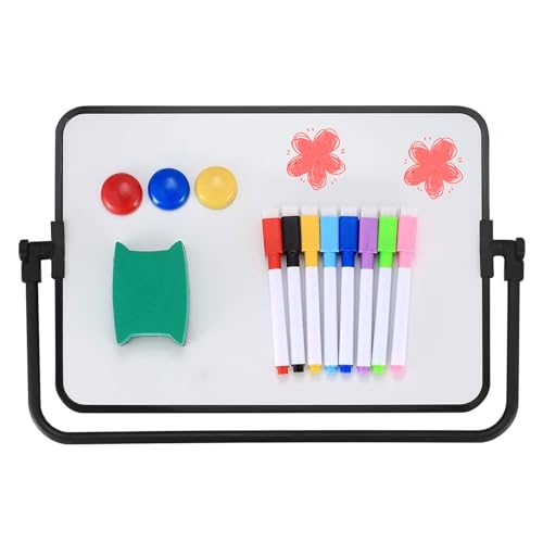 1 Stück Whiteboard Magnetwand, kleine doppelseitige Whiteboard Trocken abwischbare, A3-Format Magnettafel Magnetwand, mit trocken abwischbaren Stiften, Radiergummi, Magneten, 42 x 30 cm 1 Stück Whiteboard Magnetwand, kleine doppelseitige Whiteboard Trocken abwischbare, A3-Format Magnettafel Magnetwand, mit trocken abwischbaren Stiften, Radiergummi, Magneten, 42 x 30 cm von HuangXinyu