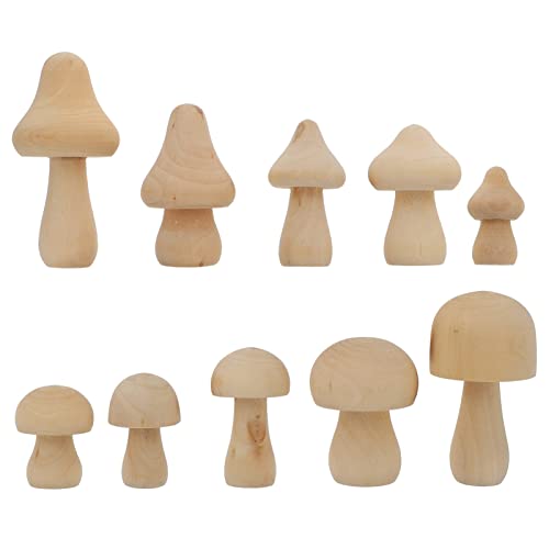 10-teiliges unlackiertes Holzpilz-Set, Graffiti-Pilze, DIY-Modelle, Kinder, Malerei, Kunst, Handwerk, Projekte, Dekoration 10-teiliges unlackiertes Holzpilz-Set, Graffiti-Pilze, DIY-Modelle, Kinder, Malerei, Kunst, Handwerk, Projekte, Dekoration von HuangguiyuanV