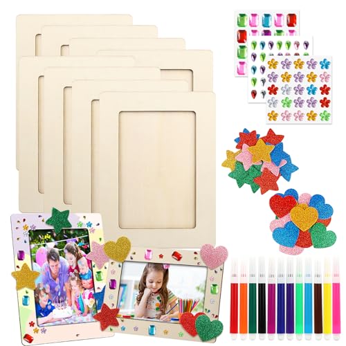 10 Stück Holzbilderrahmen zum Bemalen 20x15cm Bilderrahmen Holz Set, Holzrahmen, Bilderrahmen zum Bemalen, DIY Bilderrahmen Zum Selbstgestalten für Kinder, Deko, Hochzeit, Bemale für Geburtstage 10 Stück Holzbilderrahmen zum Bemalen 20x15cm Bilderrahmen Holz Set, Holzrahmen, Bilderrahmen zum Bemalen, DIY Bilderrahmen Zum Selbstgestalten für Kinder, Deko, Hochzeit, Bemale für Geburtstage von Huanmin