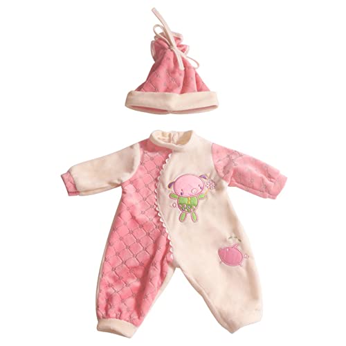 Huaqgu Baby Kleidungsset Für Jungen Passendes Kleidungszubehör Plüschmütze Body Ornament Kleidungsset Für 18-Zoll Puppen Kleider Kleidung Und Accessoires Für Kinder Und Mädchen von Huaqgu