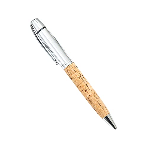 Tragbarer Kugelschreiber Metall Stiftclip Holzstiftgriff 1 0-mm Spitze Reibungsloses Schreiben Geschenk Schreibstift Für Damen Und Herren Holz Kugelschreiber von Huaqgu