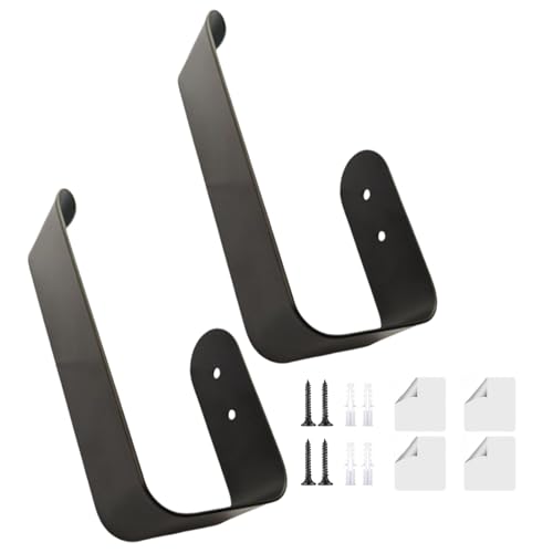 Huayeex Fenstergardinenhalter - Metallene Vorhanghalter | 2er-Set Dekorative Aufhänger Multifunktional Für Vorhänge Handtücher Hüte Regenschirme Huayeex Fenstergardinenhalter - Metallene Vorhanghalter | 2er-Set Dekorative Aufhänger Multifunktional Für Vorhänge Handtücher Hüte Regenschirme von Huayeex