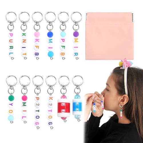 Huayeex Markierer Für Häkelarbeiten | Verriegelbare Strickmarker - 12 Stück Strickzubehör Für Basteln Nähprojekte Schmuck Huayeex Markierer Für Häkelarbeiten | Verriegelbare Strickmarker - 12 Stück Strickzubehör Für Basteln Nähprojekte Schmuck von Huayeex