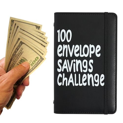 Huayeex Umschlag Sparherausforderung Buch,100 Umschläge Budget Ordner | Geld Organizer für Einkommensverfolgung Budgetverwaltung Barzahlungsmanagement Huayeex Umschlag Sparherausforderung Buch,100 Umschläge Budget Ordner | Geld Organizer für Einkommensverfolgung Budgetverwaltung Barzahlungsmanagement von Huayeex