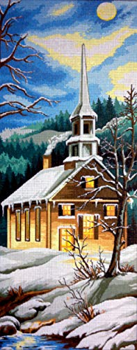 Hudemas Gobelin Stickbild Stickpackung Winterlandschaft halber Kreuzstich 20x50cm. inkl. Sticktwist cod.380 Hudemas Gobelin Stickbild Stickpackung Winterlandschaft halber Kreuzstich 20x50cm. inkl. Sticktwist cod.380 von Hudemas