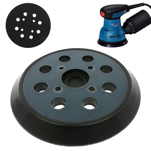 Hochwertiger Schleifteller125 mm für Bosch Exzenterschleifer PEX 300/400 AE / 4000 AE/AdvancedOrbit 18 - Mittelhart, Klettsystem, Zubehör für präzises Schleifen Hochwertiger Schleifteller125 mm für Bosch Exzenterschleifer PEX 300/400 AE / 4000 AE/AdvancedOrbit 18 - Mittelhart, Klettsystem, Zubehör für präzises Schleifen von Hugfads