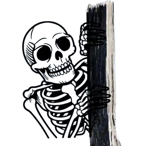 Schädel Vorgarten Schild | Halloween Skelett Garten Metall Stäbe,Gruselige Pfähle Für Geisterhaus Deko An Haustür Rasen Einfahrt Weg Und Schädel Vorgarten Schild | Halloween Skelett Garten Metall Stäbe,Gruselige Pfähle Für Geisterhaus Deko An Haustür Rasen Einfahrt Weg Und von Hugsweet