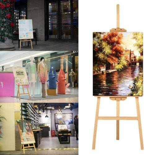 Holz Staffelei für Kunstmalerei und Außenwerbung 150 cm Verstellbare Geeignet für Kinder und Erwachsene Holz Staffelei für Kunstmalerei und Außenwerbung 150 cm Verstellbare Geeignet für Kinder und Erwachsene von Huini
