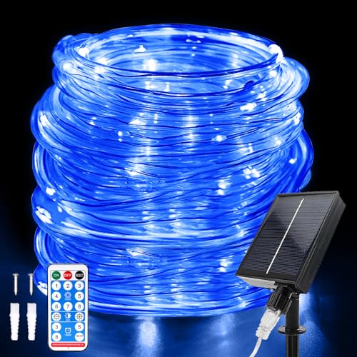 Hulaiyaa Outdoor Solar LED Lichtschlauch, Wasserdichte Solar Lichterschlauch 22M Solar Lichterschlauch Aussen Fernbedienung 8 Modi 200 LED Lichtschlauch Außen für Weihnachten Party Dekorationen Hulaiyaa Outdoor Solar LED Lichtschlauch, Wasserdichte Solar Lichterschlauch 22M Solar Lichterschlauch Aussen Fernbedienung 8 Modi 200 LED Lichtschlauch Außen für Weihnachten Party Dekorationen von Hulaiyaa