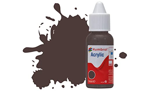 Humbrol Acrylfarbe Nr. 173 Track Matt Tropfflasche, 14 ml Humbrol Acrylfarbe Nr. 173 Track Matt Tropfflasche, 14 ml von Humbrol