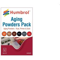 Aging powders - Mixed pack - 6 x 9ml von Humbrol