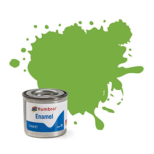 Humbrol 14 ML Nr. 1 TINLET Emaille Paint 38 (Lime glänzend) von Humbrol