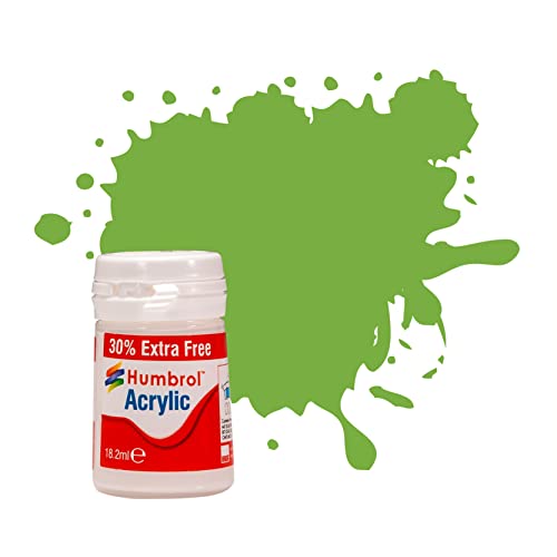 Humbrol AB0038EP 38 Lime Gloss-Acrylfarbe, 14 ml, 30% Acryl Humbrol AB0038EP 38 Lime Gloss-Acrylfarbe, 14 ml, 30% Acryl von Humbrol