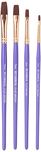 Humbrol AG4305 Modellbausatz, Modellbauzubehör, Mehrfarbig, Flat Brushes Size 3mm, 5mm, 7mm, 10mm Brush Pack Humbrol AG4305 Modellbausatz, Modellbauzubehör, Mehrfarbig, Flat Brushes Size 3mm, 5mm, 7mm, 10mm Brush Pack von Humbrol