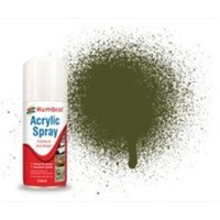 Humbrol Acryl-Spray Olive Drab Matt,150m von Humbrol