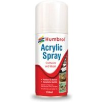 Humbrol Acryl-Spray Weiss matt 150 ml von Humbrol
