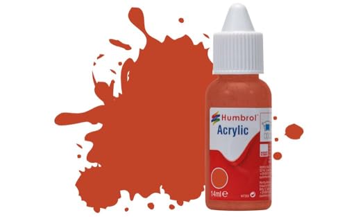 Humbrol Acryl-Tropfflasche, Nr. 100 Rotbraun – Matt, 14 ml Humbrol Acryl-Tropfflasche, Nr. 100 Rotbraun – Matt, 14 ml von Humbrol