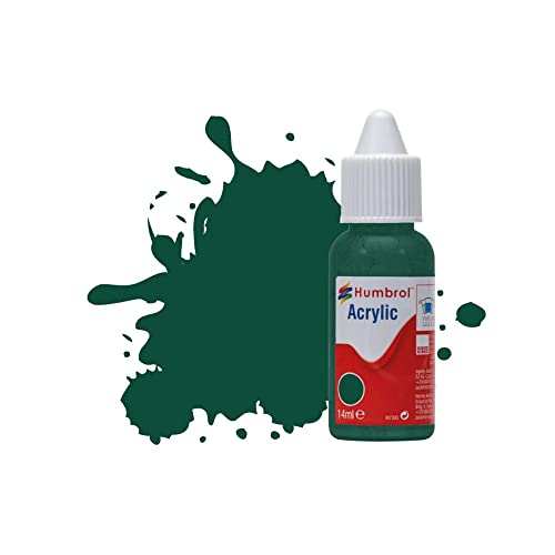 Humbrol Acrylfarbe Nr. 149 Dunkelgrün matt, Tropfflasche, 14 ml Humbrol Acrylfarbe Nr. 149 Dunkelgrün matt, Tropfflasche, 14 ml von Humbrol