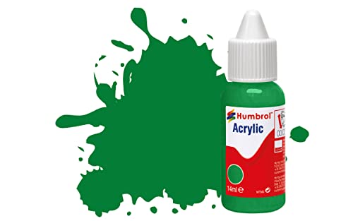 Humbrol DB0002 Acrylfarbe Nr. 2 Smaragdgrün – glänzend, 14 ml (1 Stück) Humbrol DB0002 Acrylfarbe Nr. 2 Smaragdgrün – glänzend, 14 ml (1 Stück) von Humbrol