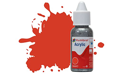 Humbrol DB0174 Acrylfarbe Nr. 174 Signalrot – Satin Humbrol DB0174 Acrylfarbe Nr. 174 Signalrot – Satin von Humbrol