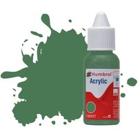 No 101 Mid Green Matt - Acrylic - 14 ml No 101 Mid Green Matt - Acrylic - 14 ml von Humbrol