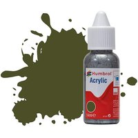 No 155 Olive Drab - Matt  - Acrylic - 14 ml von Humbrol