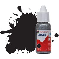 No 33 Black - Matt  - Acrylic - 14 ml von Humbrol