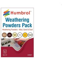 Weathering powders - Mixed pack - 6 x 9ml von Humbrol