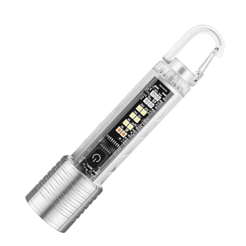 Humkopnl Taschenlampen-Schlüsselanhänger – tragbare, helle Reise-Taschenlampe mit Magnetverschluss, Camping-Zubehör für Hubschrauber, Auto, Nacht, Hubschrauber, Wandern Humkopnl Taschenlampen-Schlüsselanhänger – tragbare, helle Reise-Taschenlampe mit Magnetverschluss, Camping-Zubehör für Hubschrauber, Auto, Nacht, Hubschrauber, Wandern von Humkopnl
