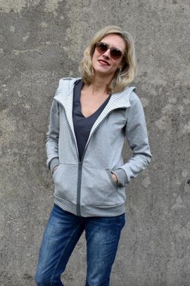 Sweatjacke Rotterdam von Hummelhonig