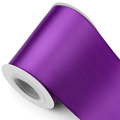 Humphrey's Craft Doppelseitiges Satinband, 7,6 cm, Violett, 4,5 m Humphrey's Craft Doppelseitiges Satinband, 7,6 cm, Violett, 4,5 m von Humphrey's Craft