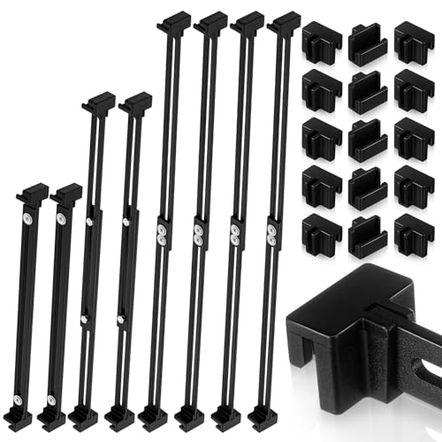Humyoun 24-teiliges verstellbares Aktenschrank-Schienen-Set aus Metall, enthält 16 Hängeregistratur-Clips, 8 Hängeregistraturen, Aktenschrank-Trennwände, Aktenleiste für Büro, Schubladenhalter Humyoun 24-teiliges verstellbares Aktenschrank-Schienen-Set aus Metall, enthält 16 Hängeregistratur-Clips, 8 Hängeregistraturen, Aktenschrank-Trennwände, Aktenleiste für Büro, Schubladenhalter von Humyoun