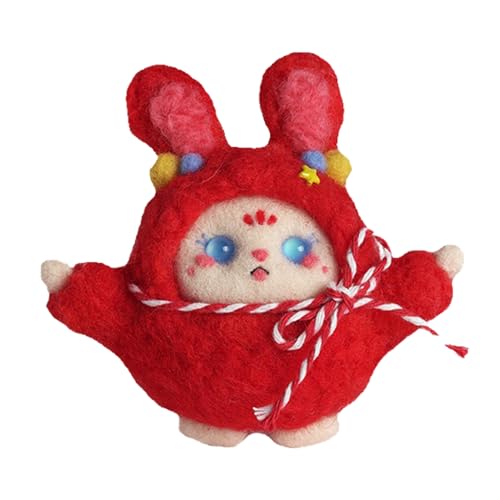 HunicandIU Filzset, Wollfilzset | Süßes Puppenfilzset - Nadelfilz-Set Starter, Filzset für Anfänger Erwachsene, Kinder, süße Filzpuppen, Filzzubehör HunicandIU Filzset, Wollfilzset | Süßes Puppenfilzset - Nadelfilz-Set Starter, Filzset für Anfänger Erwachsene, Kinder, süße Filzpuppen, Filzzubehör von HunicandIU