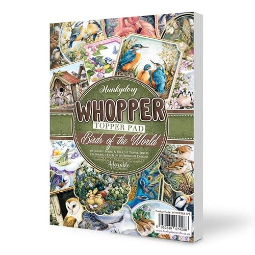 Hunkydory Crafts – Birds of the World – Whopper Topper Pad von Hunkydory