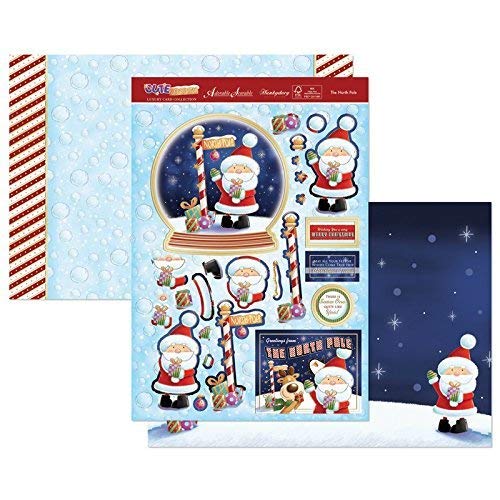 Hunkydory Crafts cute16–909 Süße Weihnachten Topper-Set, Mehrfarbig, A4 von Hunkydory Crafts