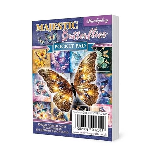 Hunkydory Crafts Majestic Butterflies Taschenblock Hunkydory Crafts Majestic Butterflies Taschenblock von Hunkydory
