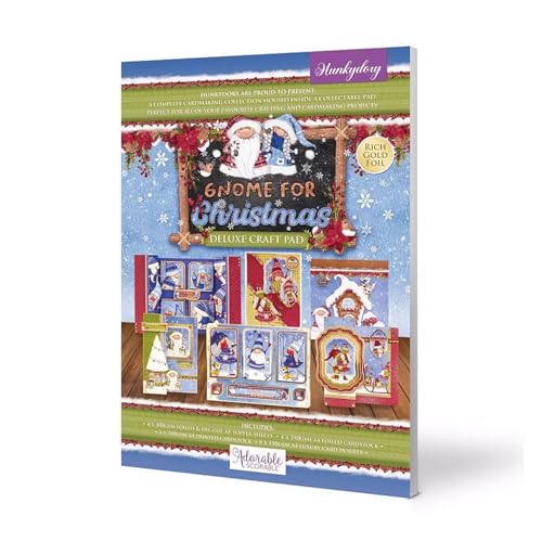 Hunkydory Deluxe Bastelblöcke - Zwerg für Weihnachten von Hunkydory