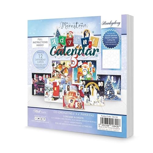Hunkydory Mondstein – Adventskalender-Papierblock, 5-2025 Edition Hunkydory Mondstein – Adventskalender-Papierblock, 5-2025 Edition von Hunkydory