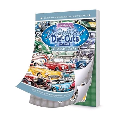 Hunkydory Wunderschöne Stanzformen (klassische Autos) von Hunkydory