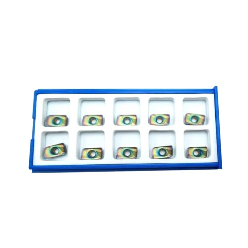 Hunricho 10PCS APMT1135PDER-H2 Fräseinsätze Dreheinsätze Schneidwerkzeuge für BAP300R Fräseinsätze Werkzeughalter Verarbeitung Gelöschter Stahl, Edelstahl, Lagerstahl, Getriebstahl, von Hunricho