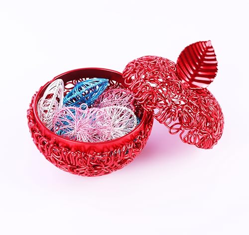 Handgewebter Apfelkorb aus Metall-Rattan, Bauernhaus-Boho-Tischdekoration, Outdoor-Küchendekoration, Weihnachtsgeschenk, Hochzeitsgeschenk, Schmuck-Organizer, Süßigkeiten-Glas, Terrassen-Party-Akzent Handgewebter Apfelkorb aus Metall-Rattan, Bauernhaus-Boho-Tischdekoration, Outdoor-Küchendekoration, Weihnachtsgeschenk, Hochzeitsgeschenk, Schmuck-Organizer, Süßigkeiten-Glas, Terrassen-Party-Akzent von HunterBee