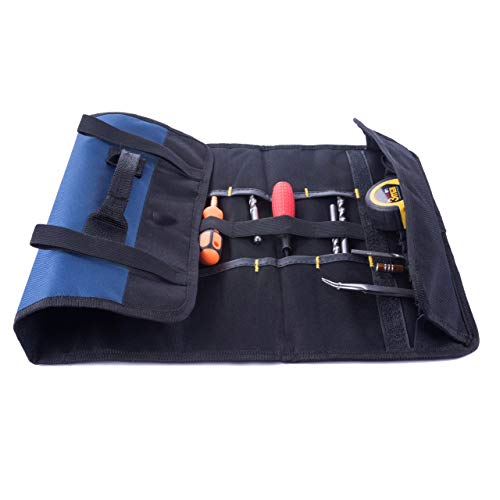 Logic box Werkzeugtasche für Zangen, Schraubenschlüssel, Schraubendreher, Reifendruckmesser, Mini-Taschenlampen usw. und andere kleine Werkzeuge (blau). von HunterBee