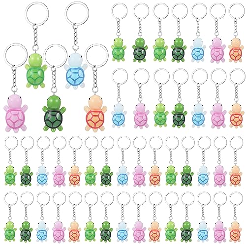 Huquary Mini-Schildkröten-Schlüsselanhänger, mehrfarbig, Partyzubehör, kleine Schildkröten, Kunstharz-Figuren, Handtaschen-Anhänger, Meeresschildkröte, Figuren, Charms, Partyzubehör, 50 Stück Huquary Mini-Schildkröten-Schlüsselanhänger, mehrfarbig, Partyzubehör, kleine Schildkröten, Kunstharz-Figuren, Handtaschen-Anhänger, Meeresschildkröte, Figuren, Charms, Partyzubehör, 50 Stück von Huquary