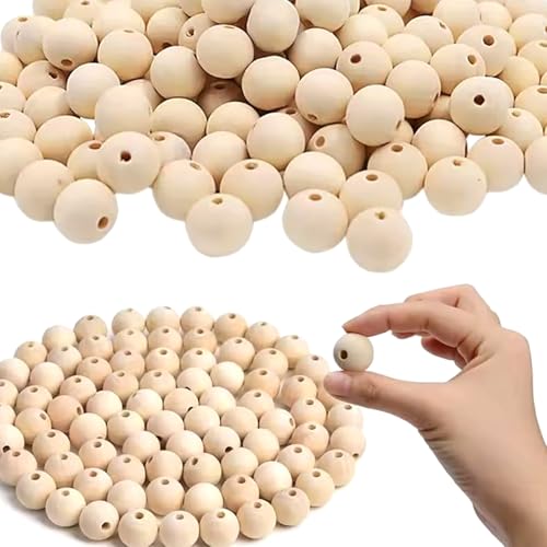 100pcs 20 mm Holzperlen rund natürliche unvollendete DIY -Makrameperlen für Handwerksschmuck 100pcs 20 mm Holzperlen rund natürliche unvollendete DIY -Makrameperlen für Handwerksschmuck von Huraoerrrr