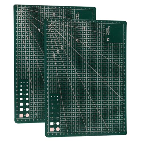 2pcs Bastelmatte, 12 x 9 Zoll doppelseitig A4 Schneidematte, Selbstpolster zum Nähen von Quilt -Stoff Scrapbooking 2pcs Bastelmatte, 12 x 9 Zoll doppelseitig A4 Schneidematte, Selbstpolster zum Nähen von Quilt -Stoff Scrapbooking von Huraoerrrr