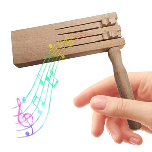 Ratschenlärmhersteller, hölzerne traditionelle Clackers Eltern-Kind-Bindung Spaß Kleinkind-Musikinstrumente für Spiele Partys Sport Ratschenlärmhersteller, hölzerne traditionelle Clackers Eltern-Kind-Bindung Spaß Kleinkind-Musikinstrumente für Spiele Partys Sport von Huraoerrrr