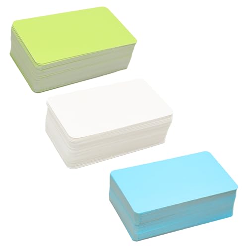 285 Stück Blanko Papier Karten, Memory Wort Karten, Doppelseitige Lernkarten, DIY Visitenkarten, Nachricht Karten 285 Stück Blanko Papier Karten, Memory Wort Karten, Doppelseitige Lernkarten, DIY Visitenkarten, Nachricht Karten von Husalsea