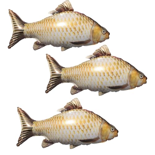 3er-Pack Koifisch-Ballon, Luftballons Aufblasbare Tierballons, Luftballons Tiere 33-Zoll Groß, Koi Fisch Folienballons FüR Partys 3er-Pack Koifisch-Ballon, Luftballons Aufblasbare Tierballons, Luftballons Tiere 33-Zoll Groß, Koi Fisch Folienballons FüR Partys von Husalsea